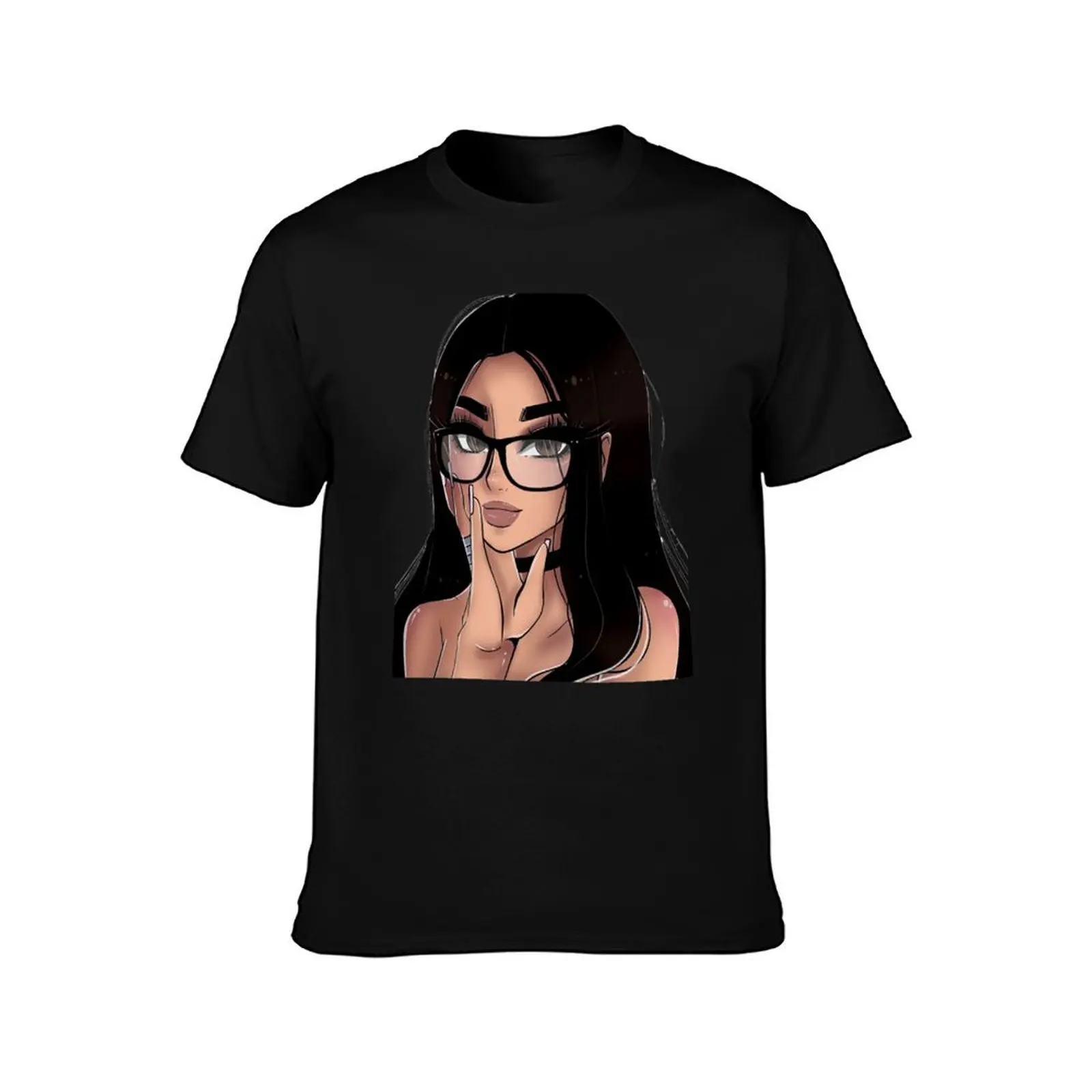 Фото Футболка sssniperwolf с оригинальным принтом, повседневная футболка №2