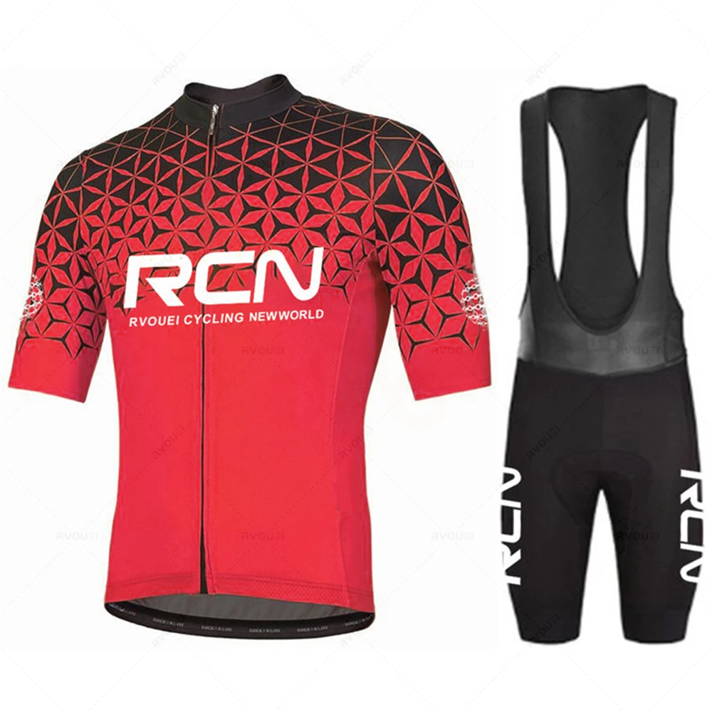 

Велосипедный комплект 2022 Rcn, дышащий, с коротким рукавом