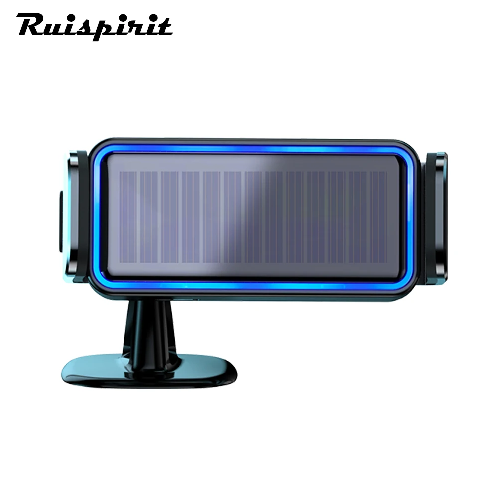 

Solar Portable Car Holder Smart Phone Electric Induction Mount Auto mobile Phone Stand iPhone Samsung Xiaomi Universal Bracket