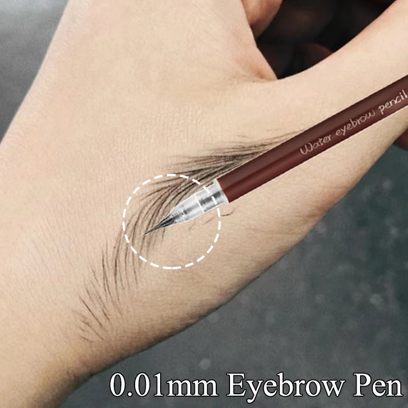 

0.01mm Ultra Fine Eyebrow Pencil Sweat-proof Liquid Eyebrow Eeyeliner Lying Silkworm Pen Lasting Waterproof Makeup Eye Cosmetics