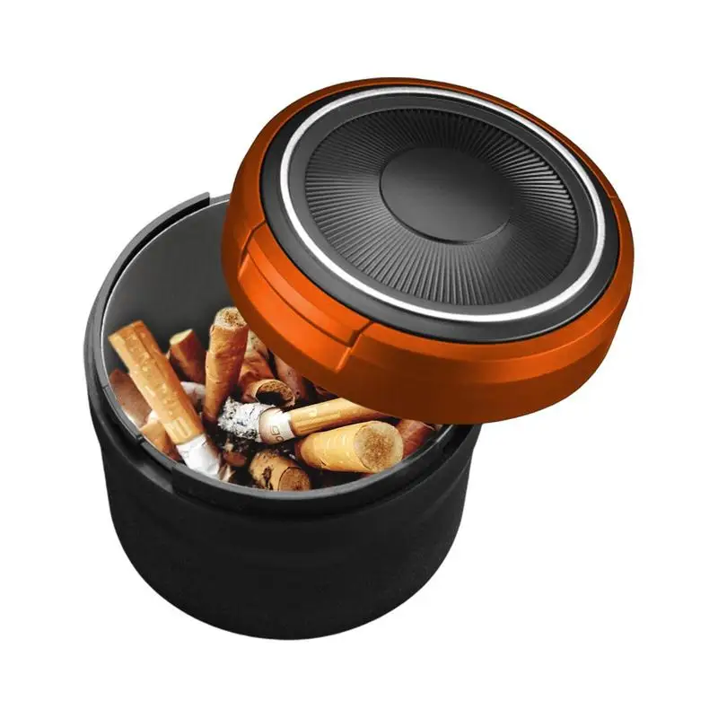 Автомобильные пепельницы, крутые пепельницы для автомобиля, портативная пепельница с крышкой, автомобильная пепельница с искусственным дизайном для автомобиля, дома и офиса