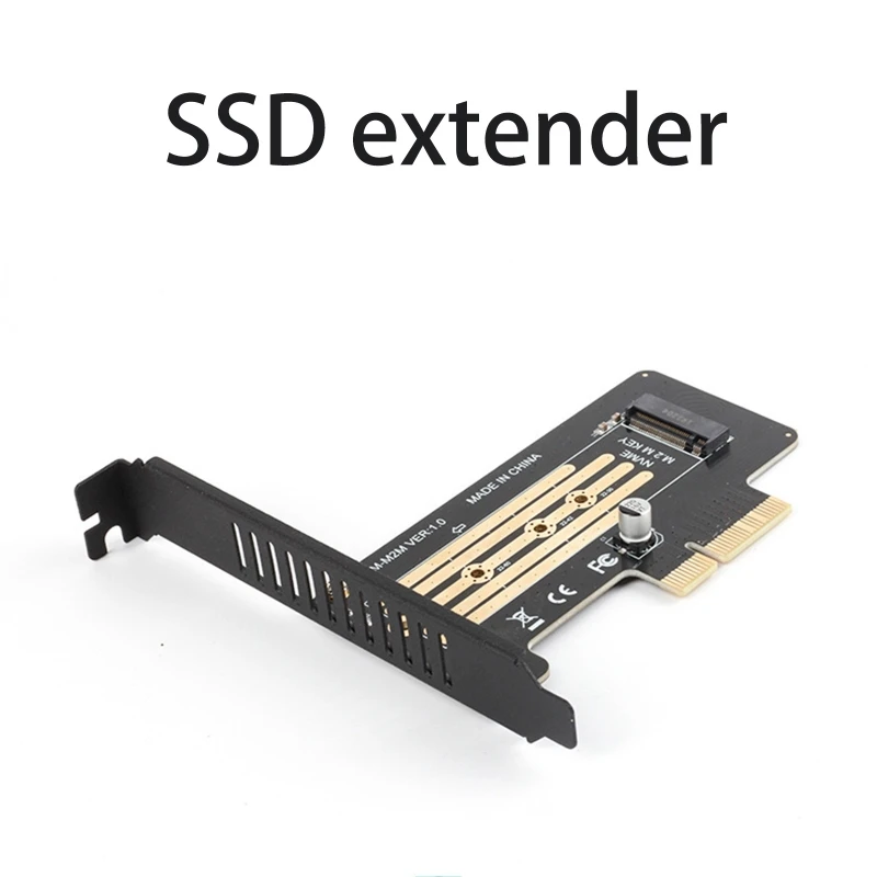 

PCIE to M2 Adapter NGFF M.2 M Key NVME SSD to PCI-E 3.0 X16 Riser Expansion Card for PCI Express 3.0 X4 2230 - 2280 K1KF