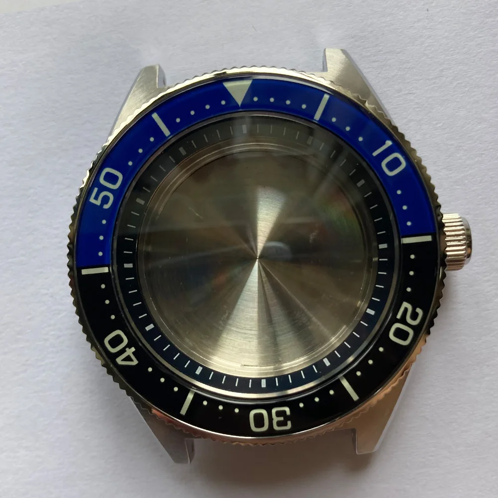 Solid 42.6mm Stainless Steel SBDC053 62Mas Diver Watch Case Black Blue Luminous Insert Sapphire Fit NH35/36 Movement