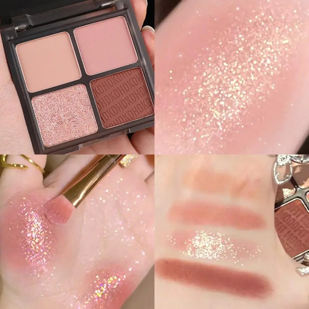 

Fashion Waterproof Pressed Matte Glitter Makeup Eyeshadow for Wedding