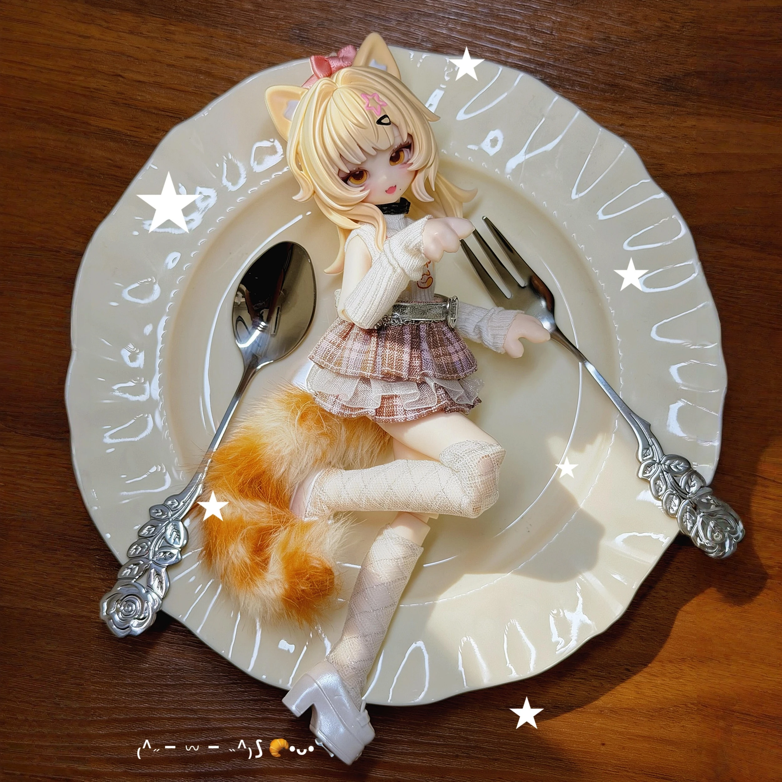 Фото Оригинальная коллекционная фигурка Inedible Doll Meow 3 Series 1/8 BJD, безуэталличная кукла в закрытой коробке, модель для декора рабочего стола, подарок №4