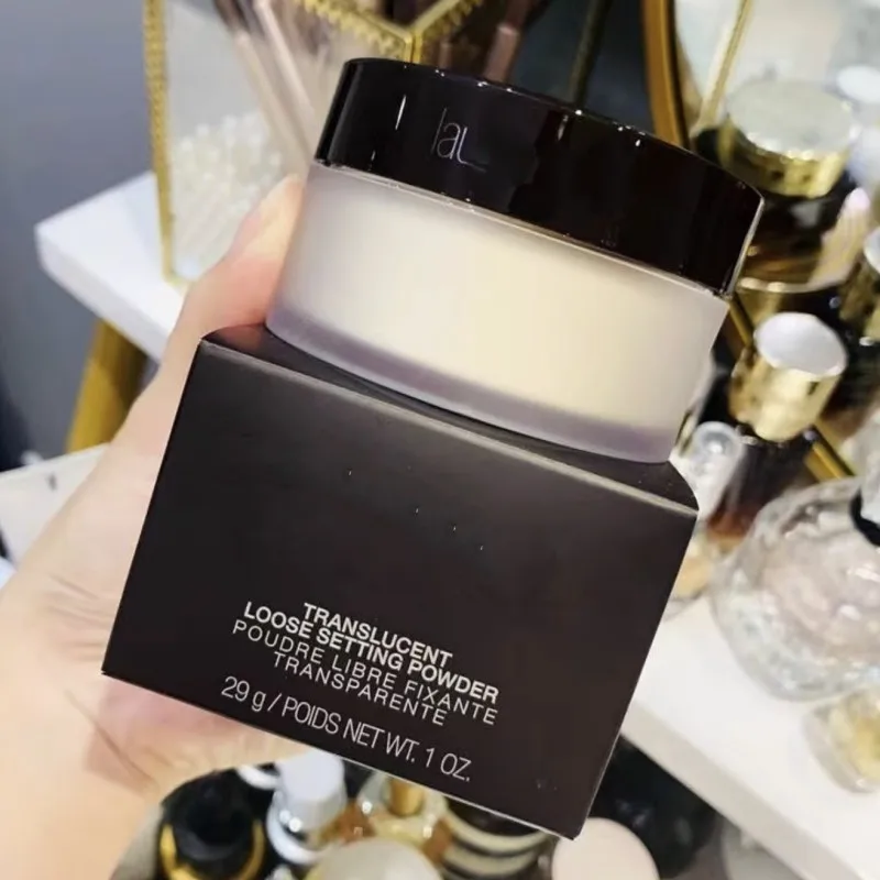 

Rolla loose powder make up Shrink Pores Matte Finish Honey powder Oil-control setting powder Women's Cosmetics luxury makeup