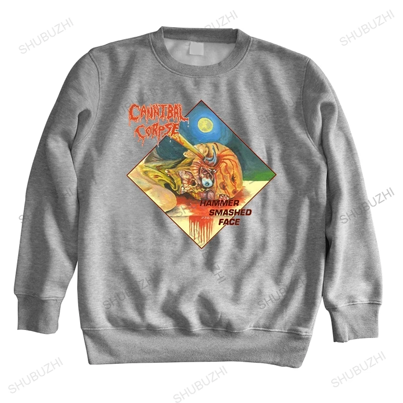 Новая модная толстовка CANNIBAL CORPSE Hammer Smashed Face мужская белая размеры от S до 2XL