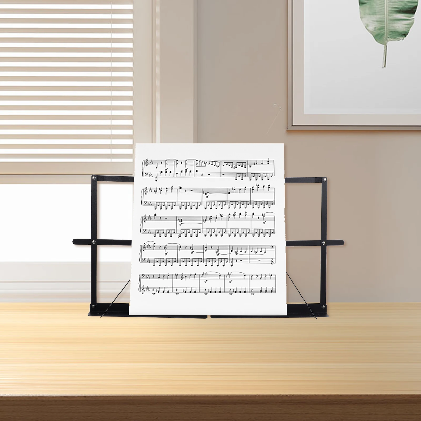 Настольная подставка для нот Подставка фортепиано Портативная складная (штатив