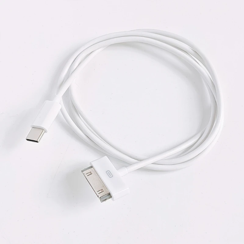 USB-кабель для зарядки типа C с 30-контактным разъемом телефона 3G/3GS 4/4S Прямая