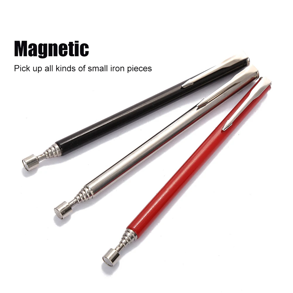 

Hot sale Mini Portable Telescopic Magnetic Magnet Pen Handy Tool Capacity For Picking Up Nut Bolt Extendable Pickup Rod Stick