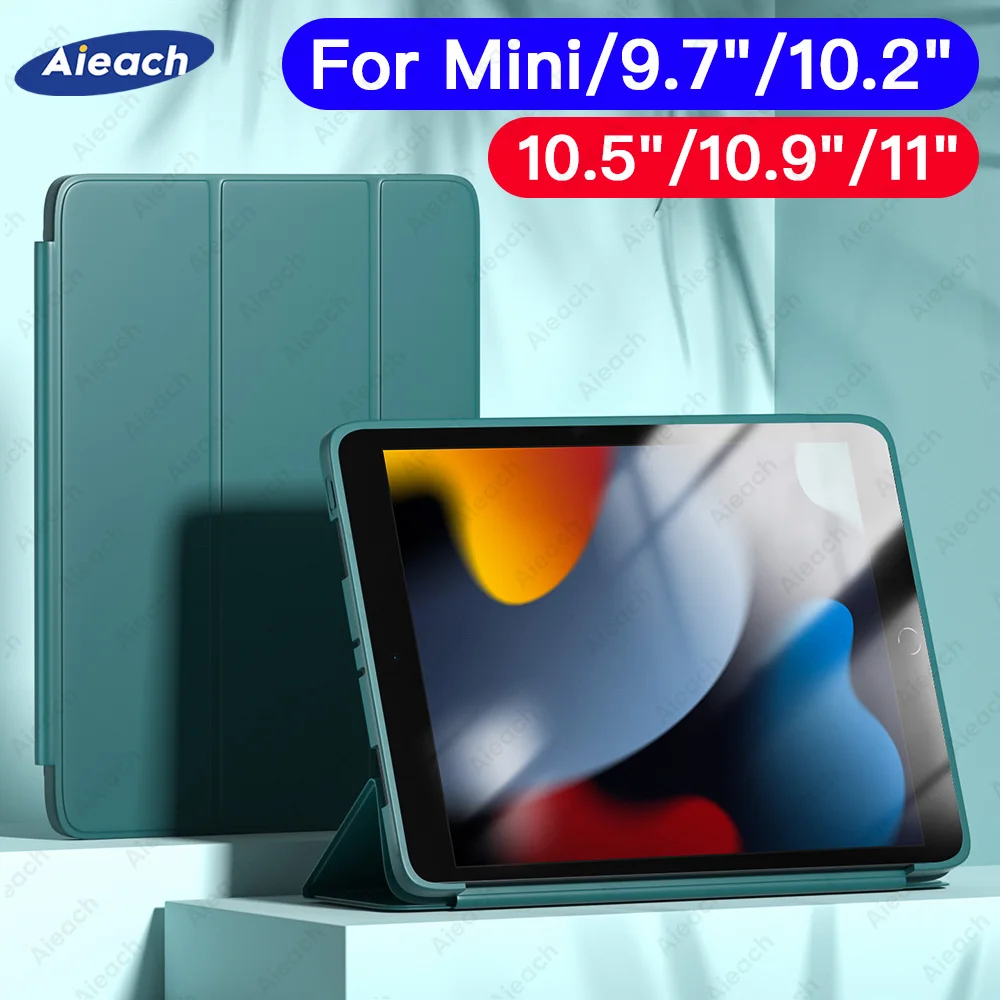 

Чехол Aieach Funda для iPad 10 ”2 чехол для iPad 9th 8th 7th поколение 5th 6th 9,7 чехол для iPad Air 1 2 3 4 5 mini 6 Pro 11 2021 чехол