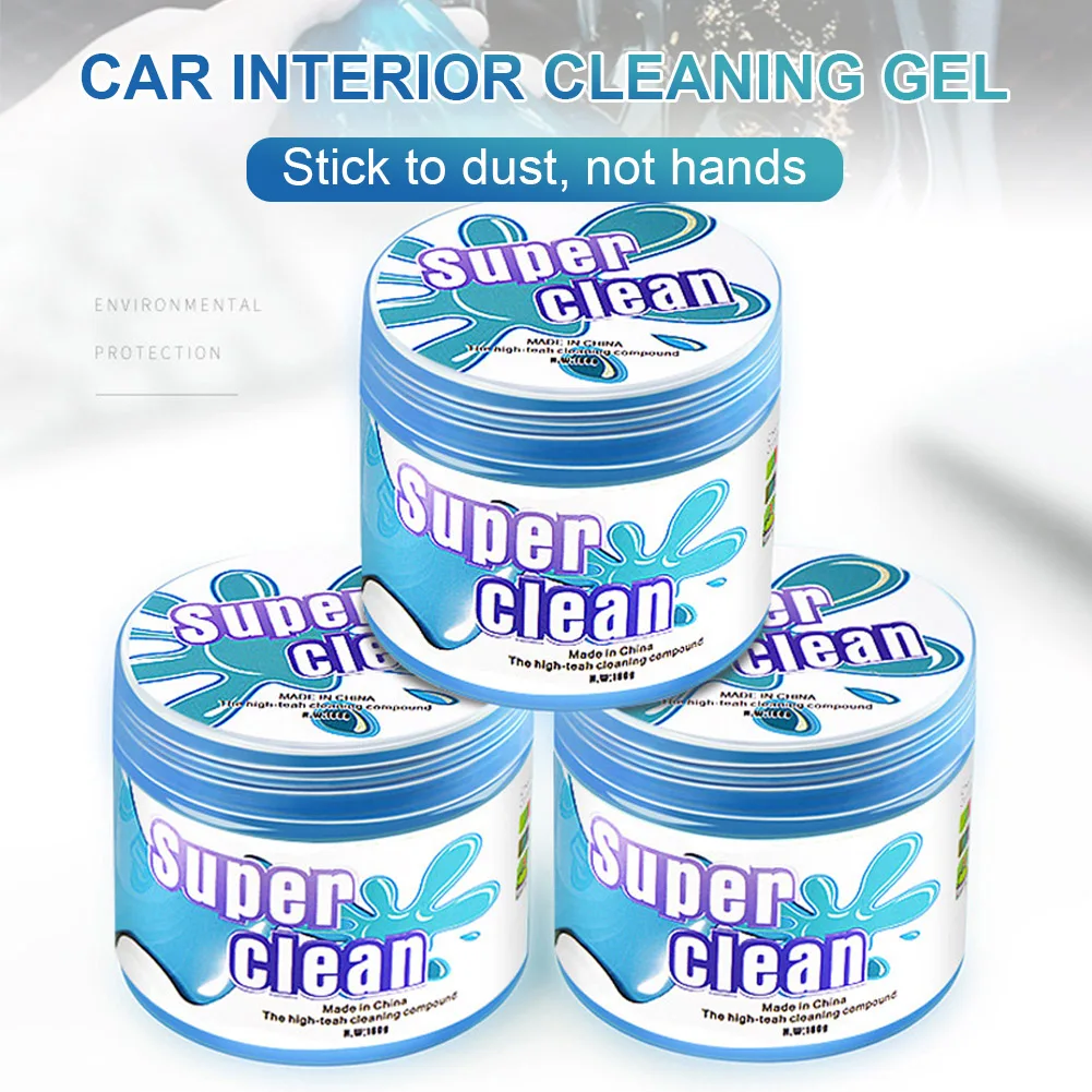 Car Wash Interior Car Cleaning Gel Slime For Cleaning Machine Auto Vent Magic Dust Remover Glue Computer Keyboard Dirt Cleaner