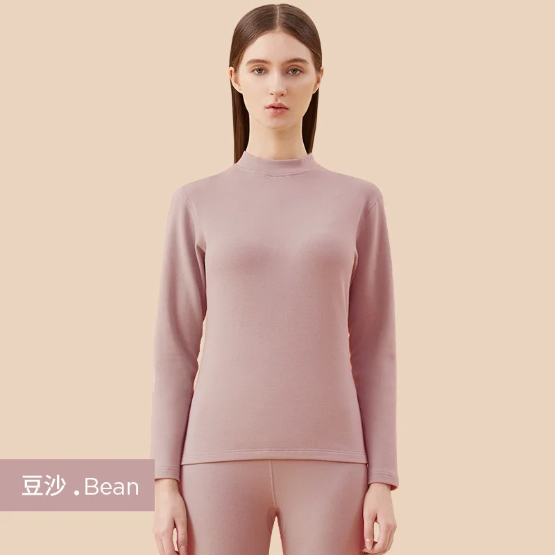 thermal underwear plush thickened pure cotton autumn clothes trousers women's suit autumn and winter bottoms leggings