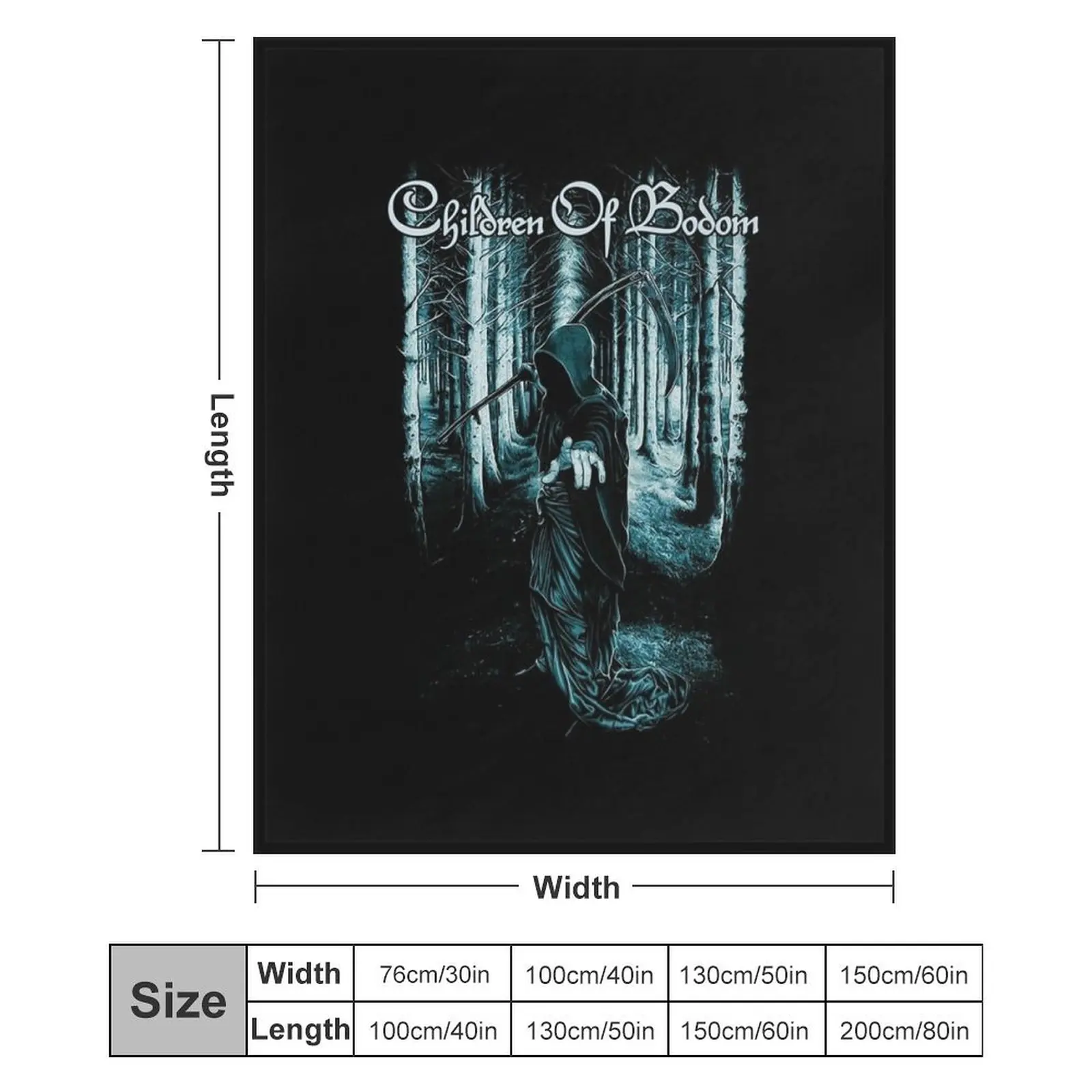 Одеяло Children of Bodom индивидуальный подарок детская кровать модные одеяла