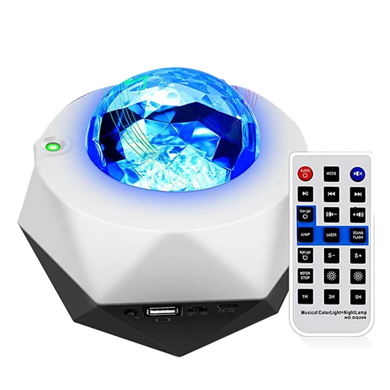 

Galaxy Projector, Galaxy Projector Light With Bluetooth Music Speaker, 18 Kind Effects Star Projector Night Light