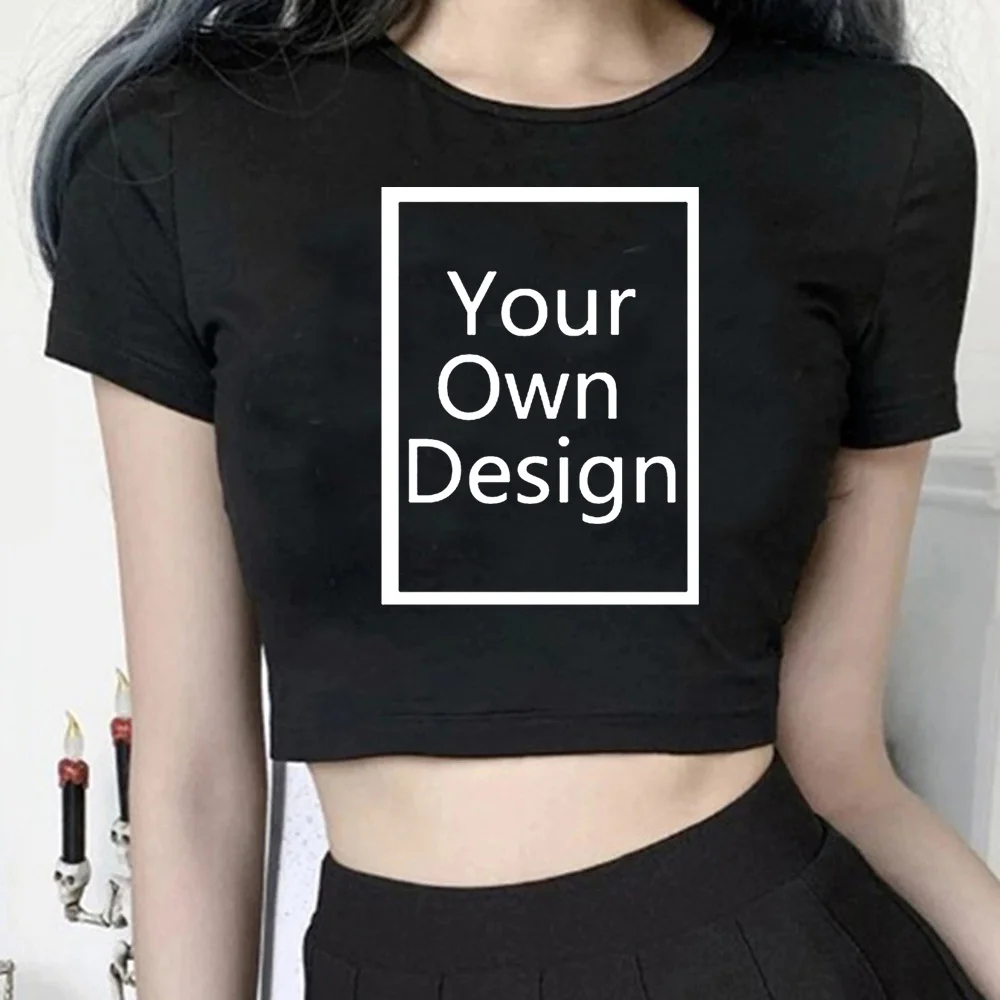 

Custom t Shirt fairy grunge fairycore graphic crop top Woman goth cyber y2k cute Kawaii clothing