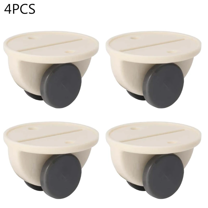 

4pcs Adhesive Swivel Casters Universal Furniture Wheel Castor Roller for Storage
