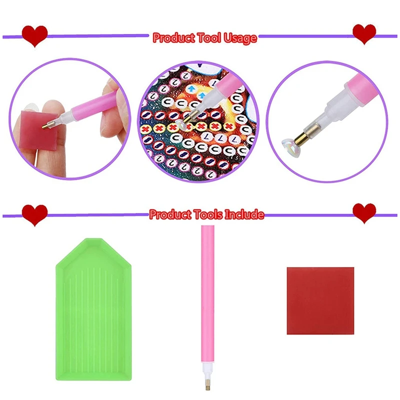 

3 Pcs 5D Diamond Bookmark DIY Painting Bookmark Leather Tassel Bookmark For DIY Making Arts Crafts Students Adults