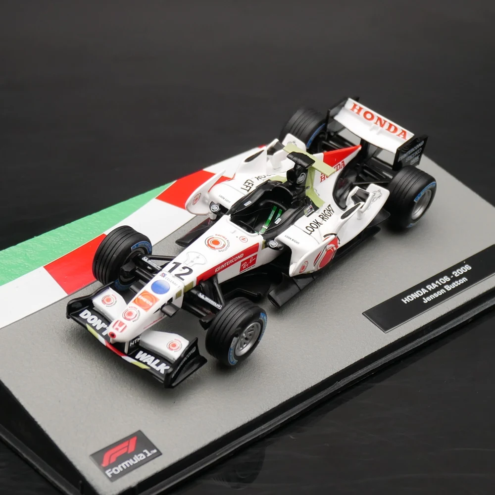 

Ixo 1:43 F1 Honda RA106 2006 Jenson Button Limited Edition Resin Metal Static Car Model Toy Gift