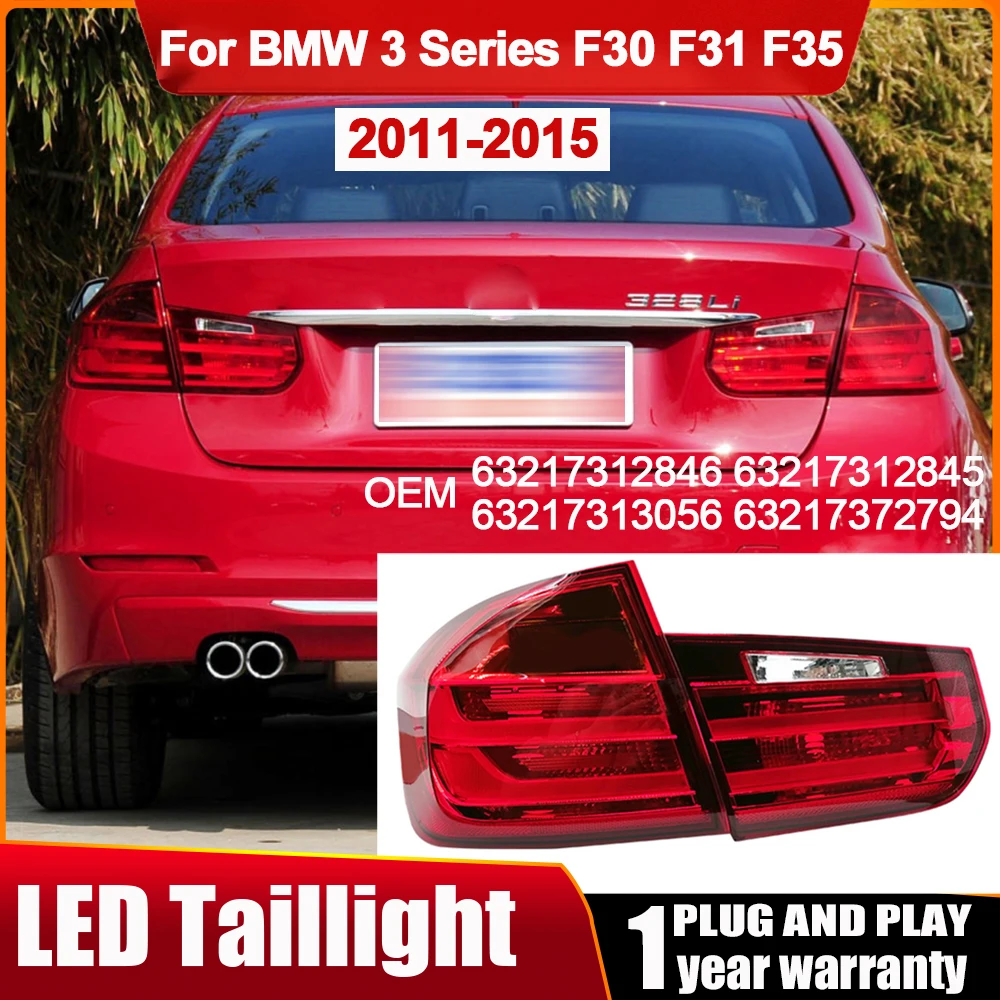 Задняя Тормозная лампа без лампочек для BMW 3 Series F30 316 318i 320i 2012 2013 2014 2015 2016