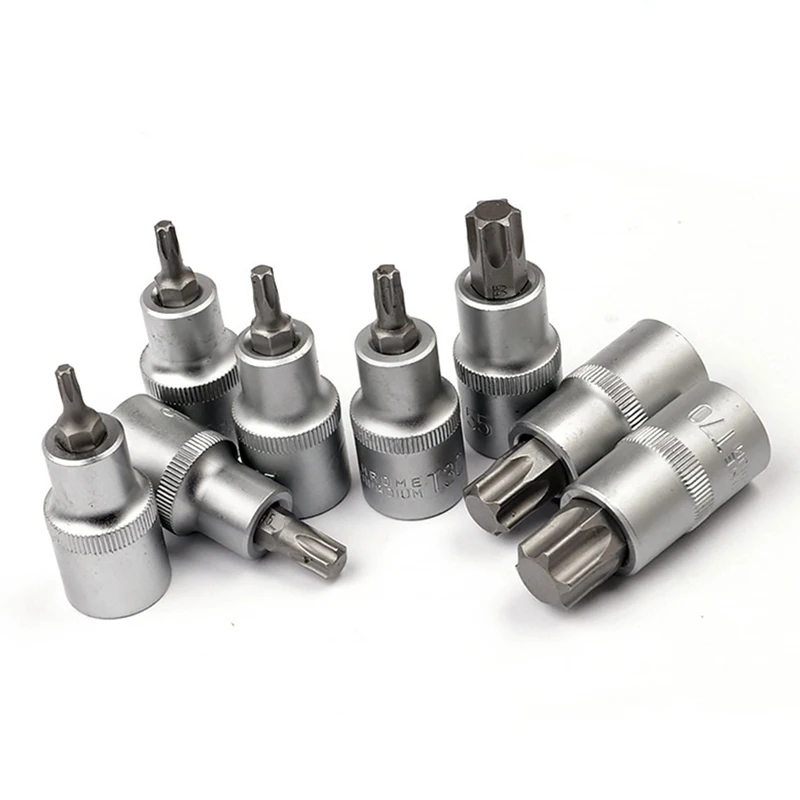 

10 шт. втулок для инструментов, запчасти для ремонта машин, инструменты для авторемонта, синий и серебряный маленький набор гнезд, автомобильные инструменты