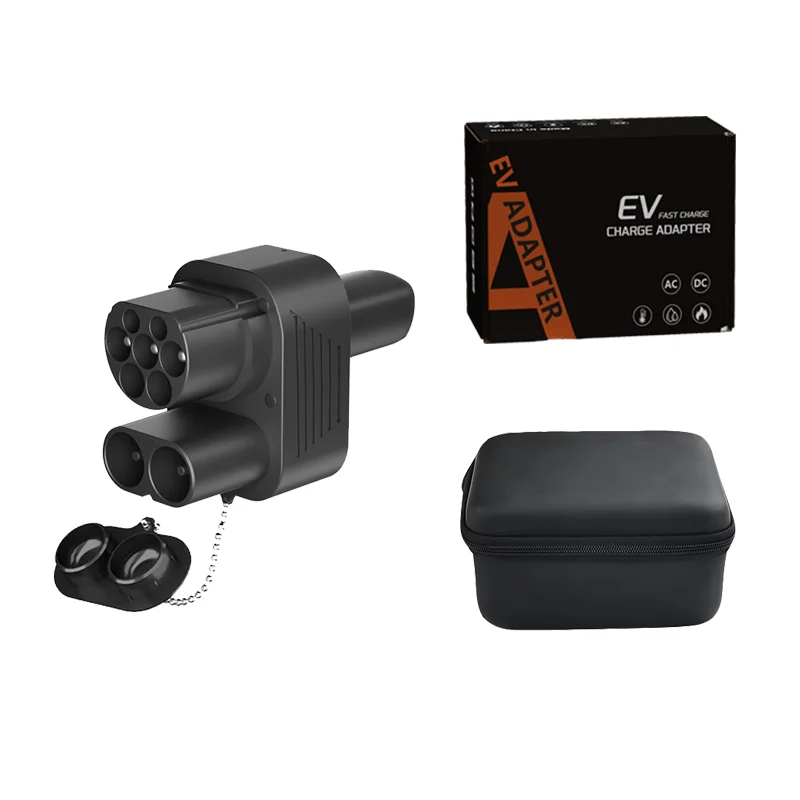 

Адаптер BERET CCS2 к Tesla AC+DC, подходящий для комбинированного адаптера CCS Tesla Model 3/X/Y CCS2, поддержка зарядного устройства CCS2 и Type2