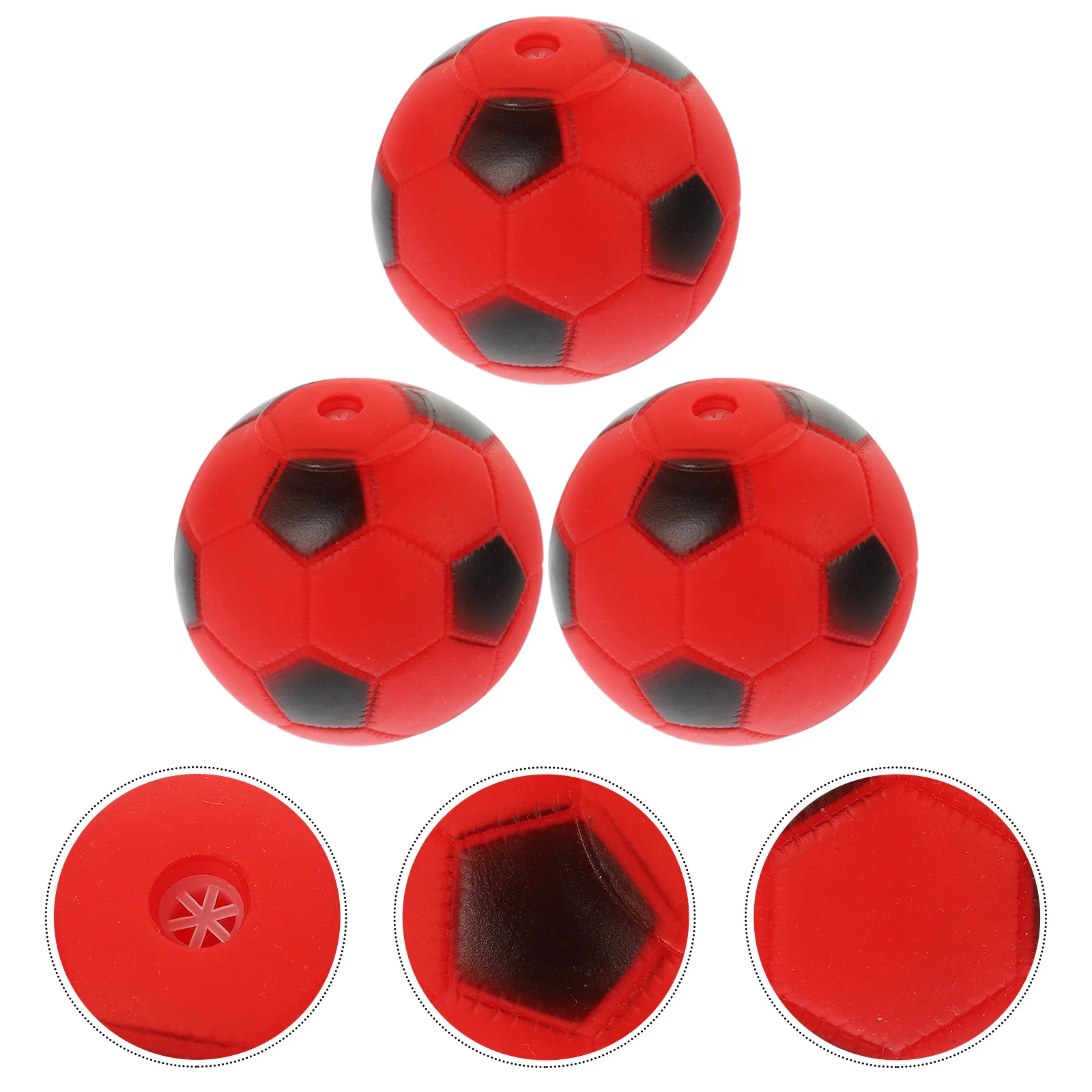 

Dog Toy Interactive Squeaky Pet Fetch Puppy Soccor Dogs Toys Inflatable Pets Rubber Chewing Chew Football Training Outdoor