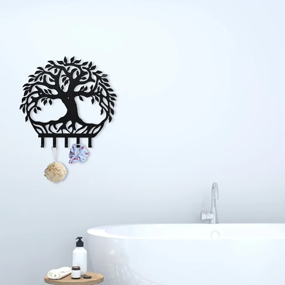 Настенный Крючок Для Ключей Древо Жизни Элегантный И Функциональный