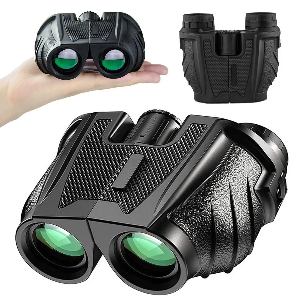 

Компактный бинокль 12x25 Hd, высокомощный, с функцией ночного видения при слабом освещении, портативный, неинфракрасный телескоп