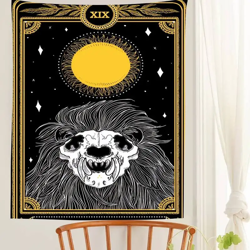 

Таинственный Таро карточка Большой Настенный дешевый хиппи настенный богемный Гобелен Мандала художественное украшение