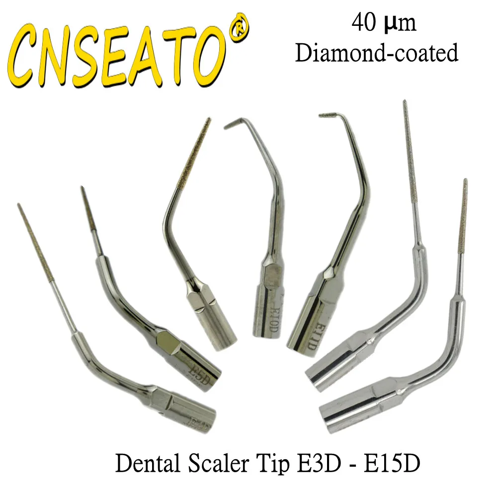 5Pcs Dental Scaler Tip For EMS Woodpecker DTE SATELEC Scaling Dentistry Ultrasonic Endodontic G1 G2 G4 P1 PD3 GD1 GD2 E3D ED4 P3 - купить по