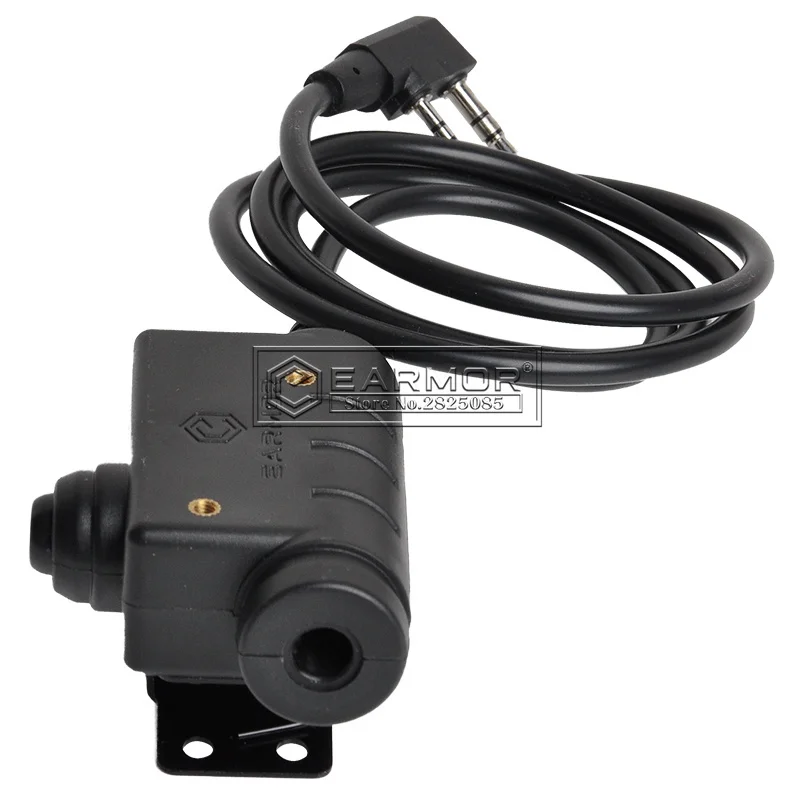 EARMOR M32H Mod3 тактическая гарнитура и адаптер M51 PTT набор шумоподавляющих наушников