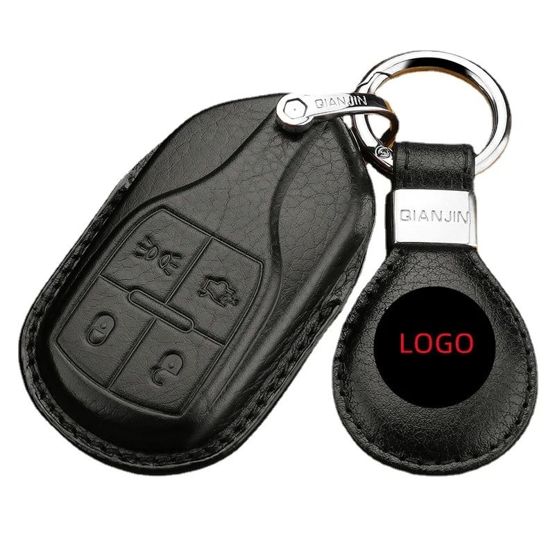 

For Maserati Levante Ghibli Quattroporte All inclusive special leather key case remote control protective case