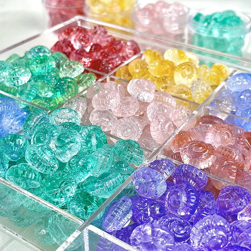 

Conch Girl Glass Fired Beads Loose Beads DIY Hand-beaded Material Bracelet Accessories