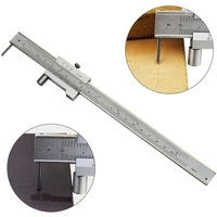 0 200mm stainless steel vernier caliper parallel marking gauge vernier caliper wcarbide scriber measuring woodworking tools