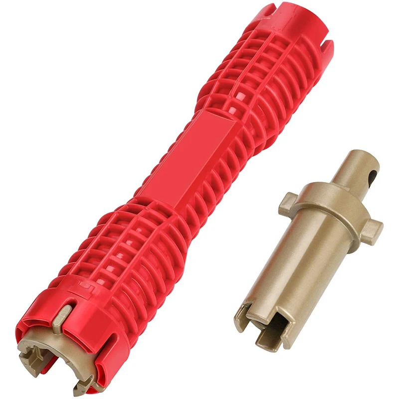 

Инструмент для монтажа раковины и искусственный смеситель, многофункциональный инструмент с двойной головкой, Сантехнический инструмент ...