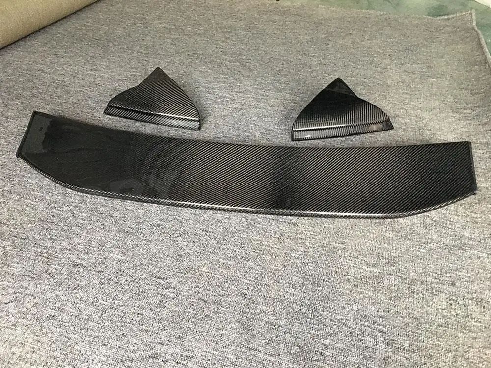 Автомобильный задний спойлер на крышу из углеродного волокна крылья для Volkswagen VW