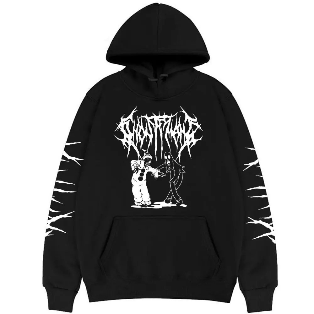 

Metal Rap Style Ghostemane World Tour Rock Music Logo Print Hoodie Unisex Streetwear Male Sweatshirts Men Women Hip Hop Hoodies