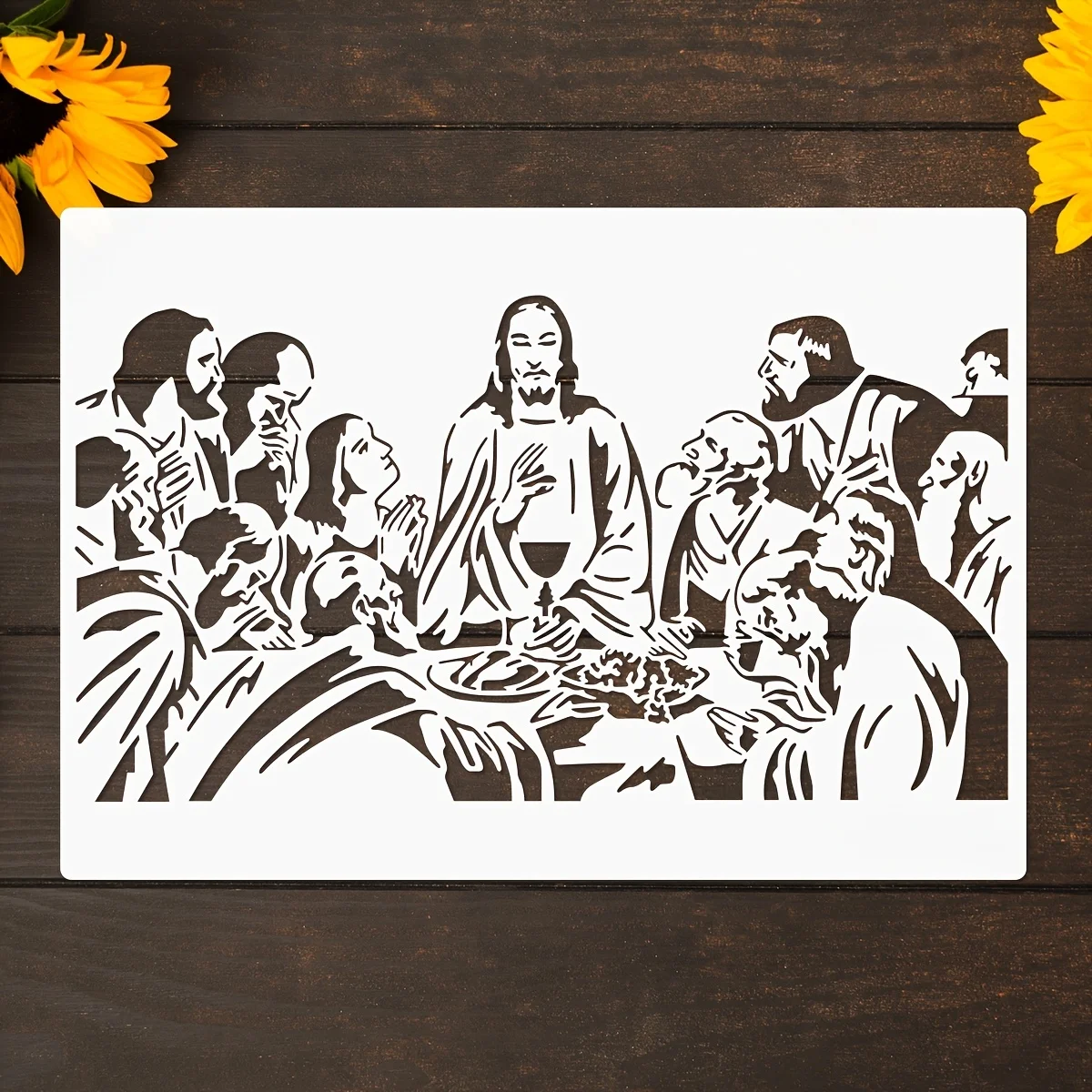 

Трафарет для рисования Последняя ужин DANXIUZHE