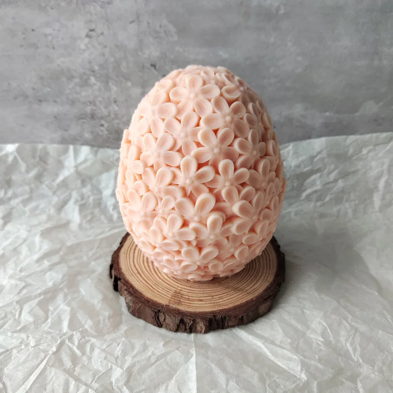 Большая силиконовая форма для свечей 14 см сделай сам цветочного яйца шарика