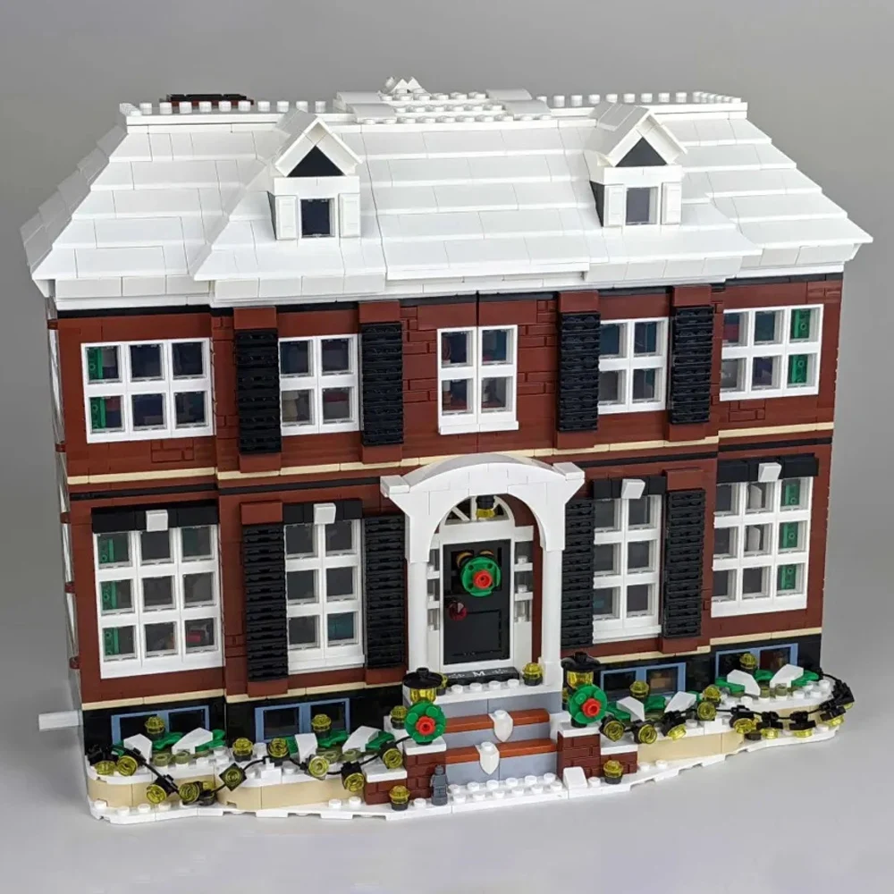 

Креативная экспертная модель уличного вида Moc Модульные строительные блоки кирпичи для дома отдельные Дети Рождественские подарки игрушки...