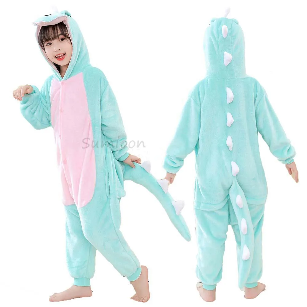 

Baby Boy Girl Stitch Kigurumi Pajamas Unicorn Totoro Panther Panda Pyjamas Sleepwears Anime Cosplay Costumes Kids Onesie Pijama