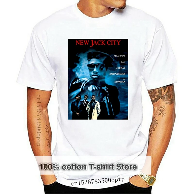 

Новая футболка с черным постером Jack City, все размеры S...5XL