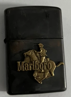 NTL 2 style sooting brass наклейка с ковбоем MBO, резная на задней стороне, копия серии, брендовая керосиновая полностью зажигалка