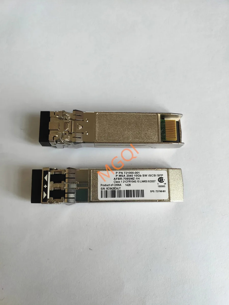 Storage 10GB Fiber Module/721000-001 721000-002/721748-001/AFBR-709SMZ-1H/C8R23A C8R25A MSA 2040 10Gb SW ISCSI SFP/Storage SFP