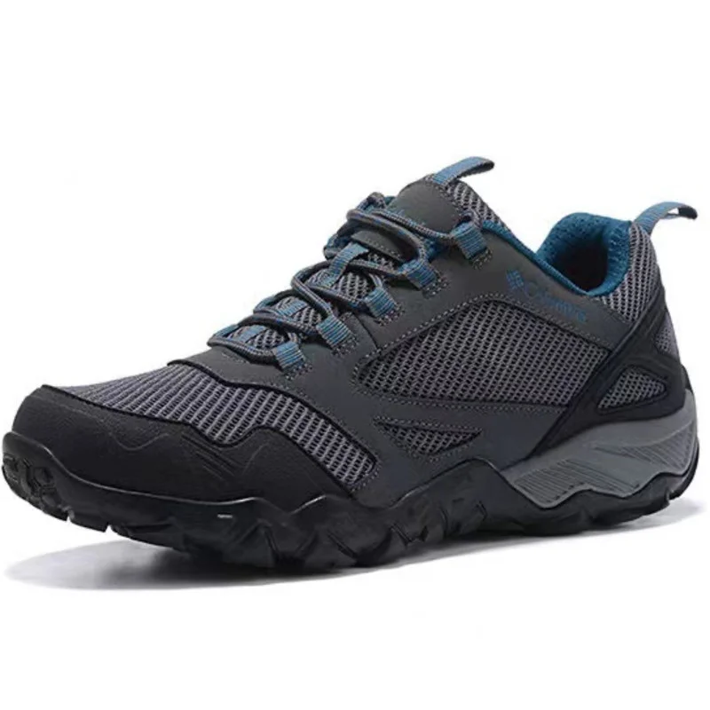 

High Quality Men Trekking Outdoor Hiking Shoes Trail Trekking Shoes Non-slip Sneakers Breathable Climbing Men Tactical Sneakers