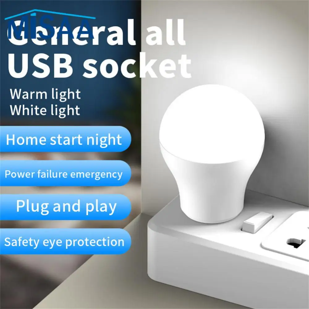 

1w Portable Led Light Environmentally Friendly Home-appliance Plastic Led Light Bulb Energy Saving Lamp White Light
