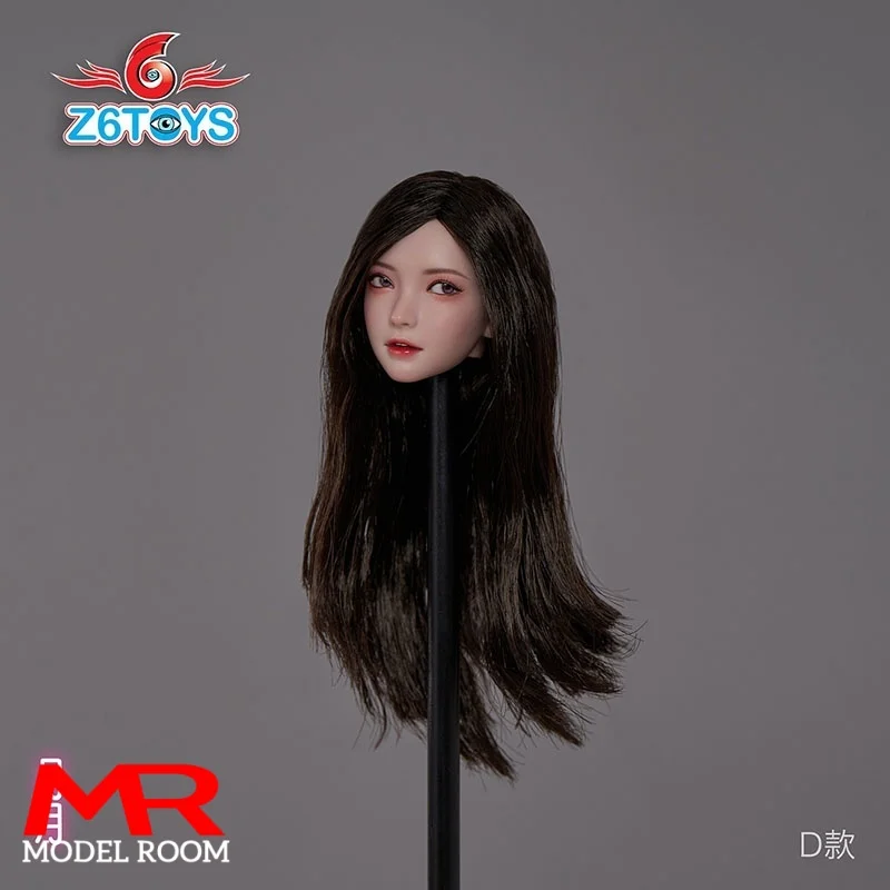 Z6TOYS ZC016 16 Азиатская девушка Yueyue с подвижными глазами, голова, скульптура, резьба, модель, подходит для 12 дюймов, женская фигурка солдата, тело куклы (art.: 3920cfbc72b1f) - 3920cfbc72b1f
