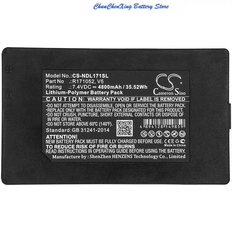 

Cameron Sino 4800mAh Battery for Ideal SecuriTEST IP