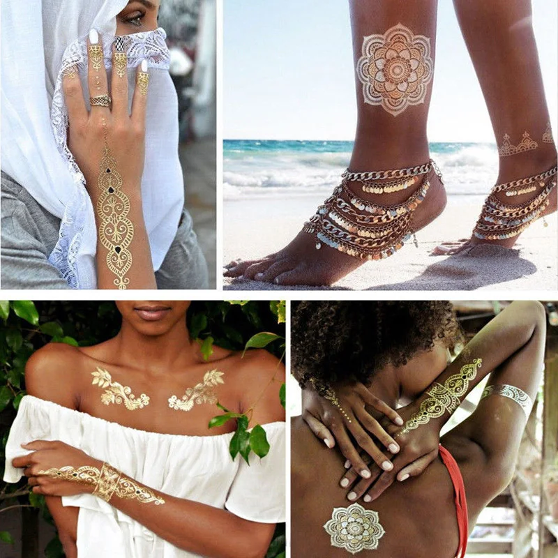 Горячая Распродажа сексуальная белая фотосессия временные тату-наклейки